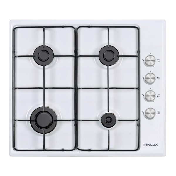 4 Gözlü Beyaz Emaye Ocak