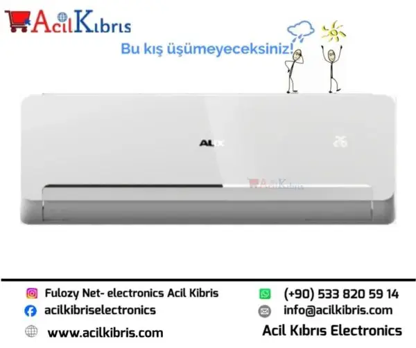 AUX Aufit 12.000BTU Wifi R32 BTU A+++ DC Inverter Klima